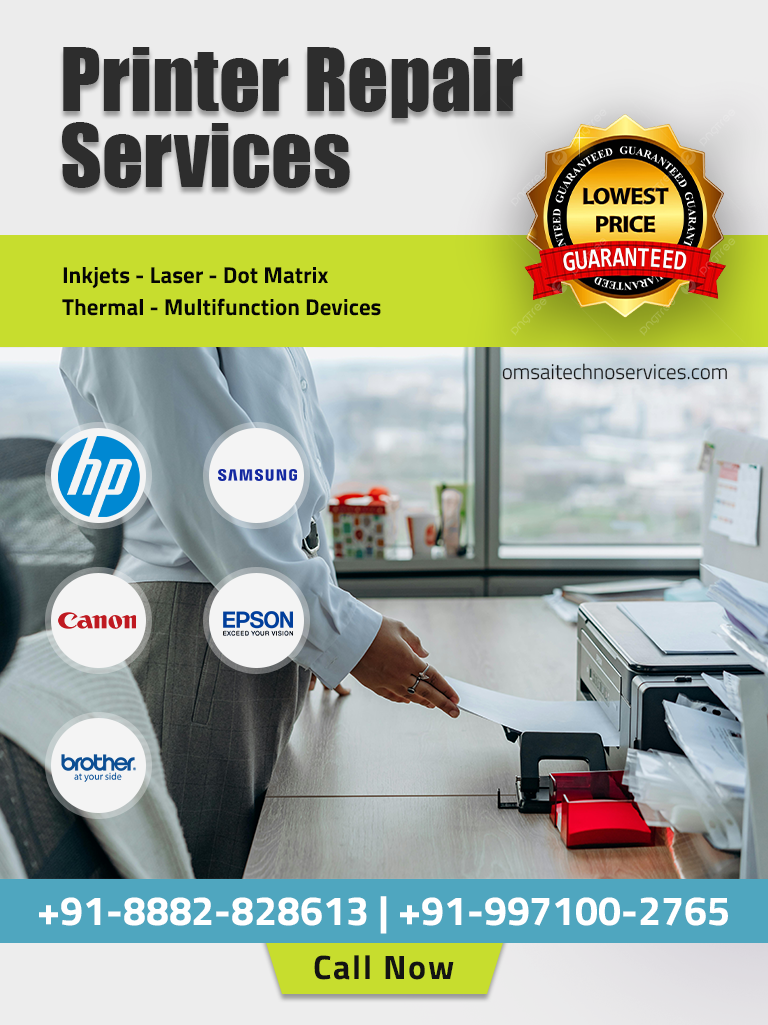 Printer Repair Services Om Sai Techno Services
