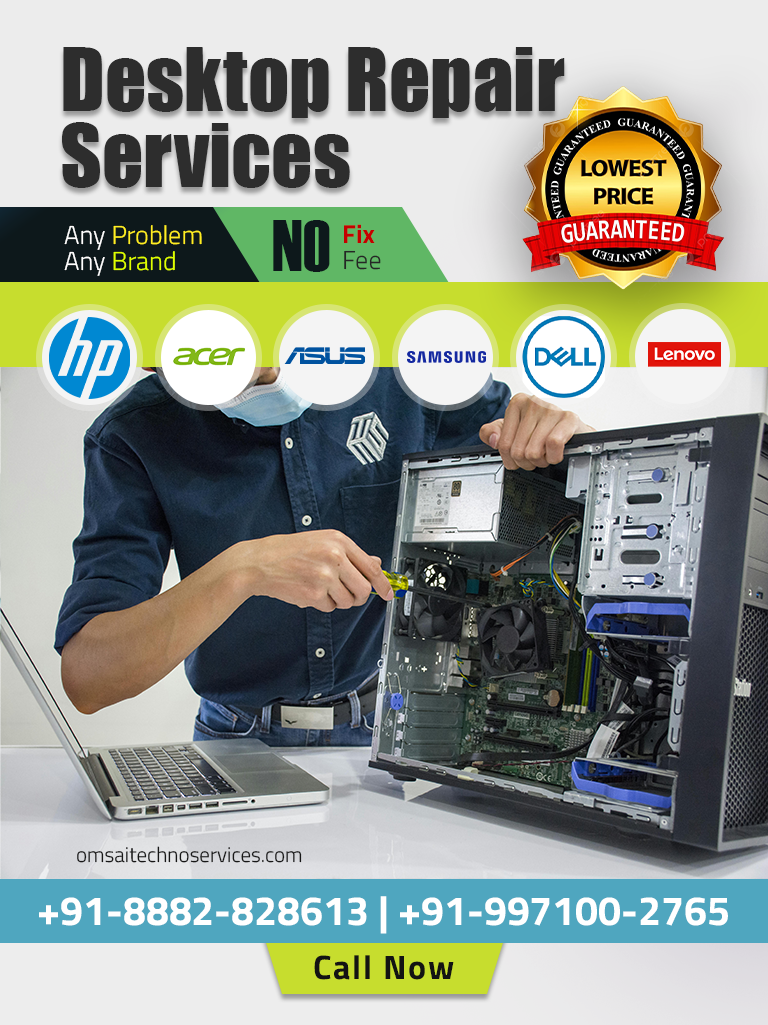 Desktop Repair Services Om Sai Techno Services